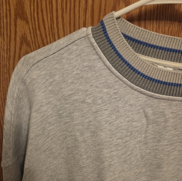 Lululemon Perfectly Oversized Ringer Crew Sweatshirt Sz Large Women's NWT - Picture 2 of 6